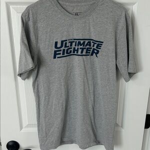 Gray Ultimate Fighter Men's T-Shirt